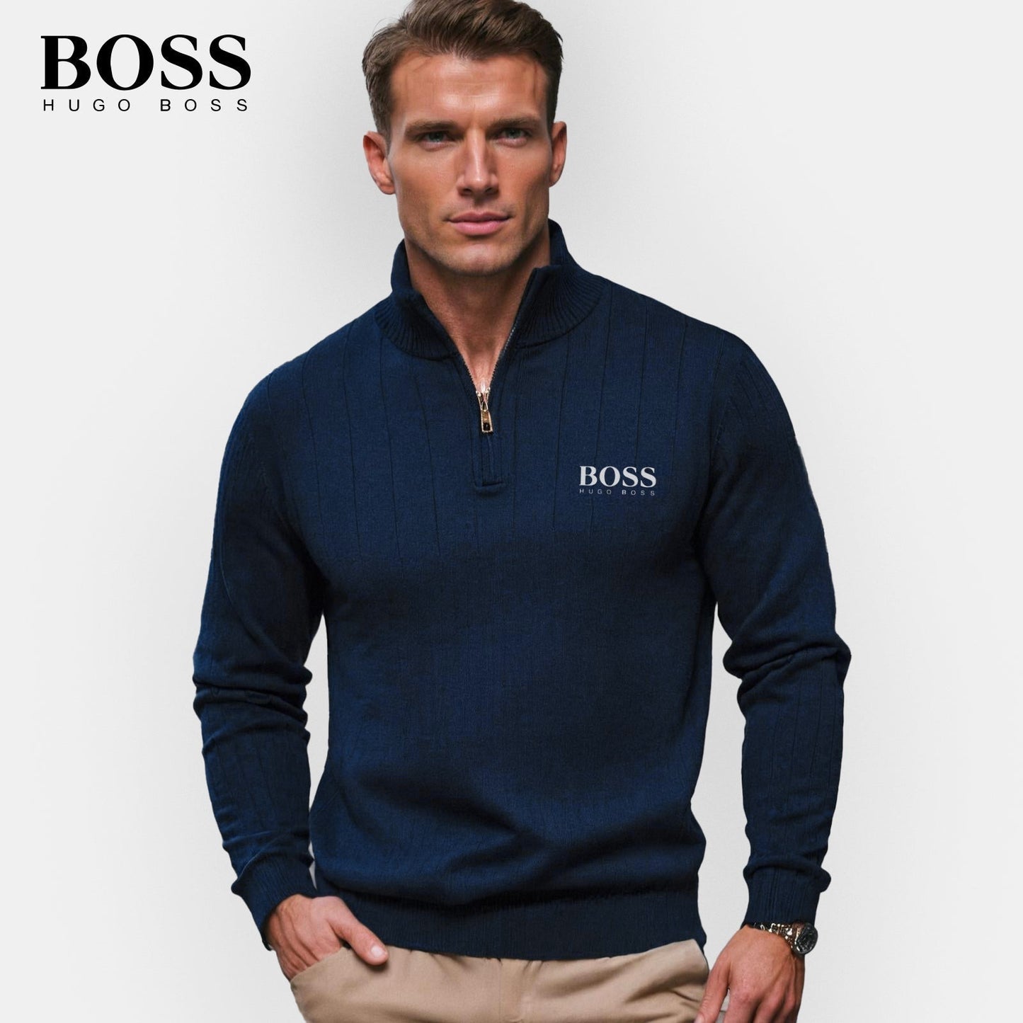 Monrell UK-HB Men’s Knit Sweater