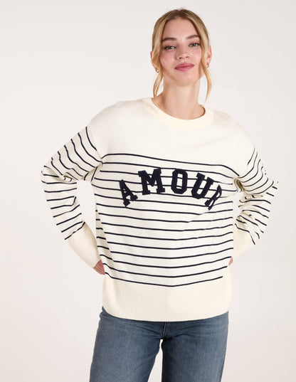 Amour Towelling Jumper