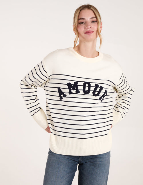 Amour Towelling Jumper