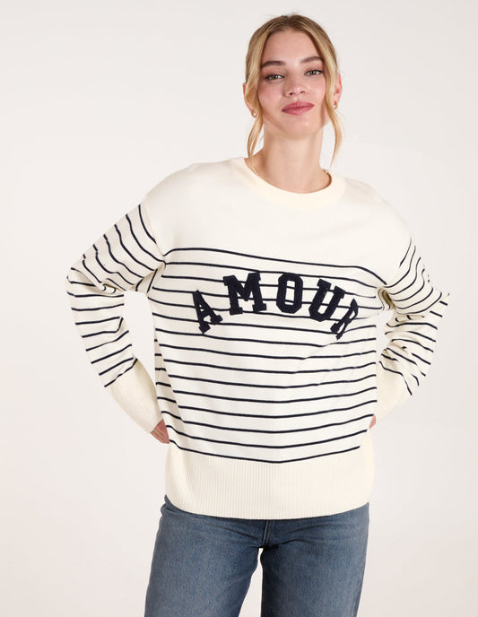 Amour Towelling Jumper