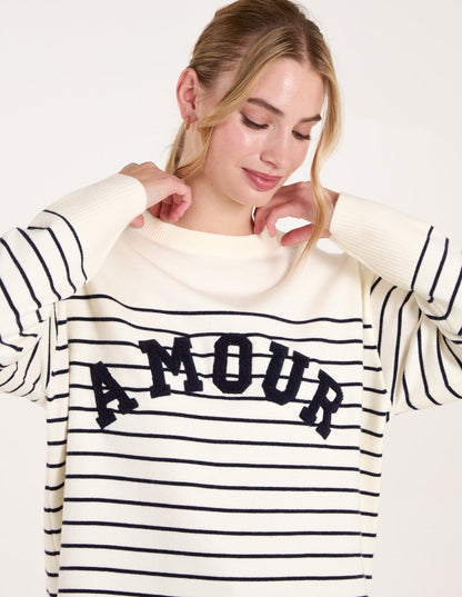 Amour Towelling Jumper