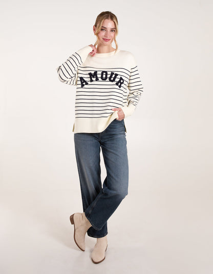 Amour Towelling Jumper